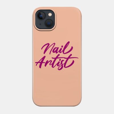 Nail Artist Quote Beauty Phone Case Official Nail Technician Merch