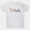 Hannahs Nails Logo T-Shirt Official Nail Technician Merch