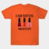 Nail Technician I Pop Bottles Nail Tech T-Shirt Official Nail Technician Merch