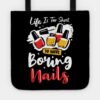 Manicure Nail Technician Manicurist Gift Tote Official Nail Technician Merch