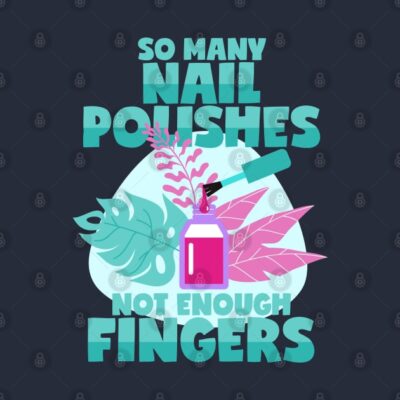 Nail Polish Saying Manicure Nail Studio Fingernail Pin Official Nail Technician Merch