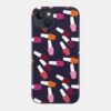 Nail Polish Pattern Phone Case Official Nail Technician Merch