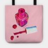 Pink Nail Polish Tote Official Nail Technician Merch