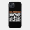 Nail Technician I Try To Make Things Idiot Proof B Phone Case Official Nail Technician Merch