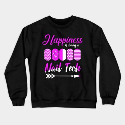 Nail Tech Crewneck Sweatshirt Official Nail Technician Merch