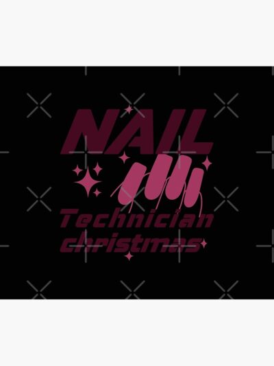 Nail Technician Christmas Tapestry Official Nail Technician Merch