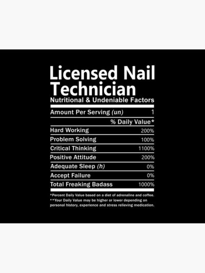 Licensed Nail Technician Tapestry Official Nail Technician Merch