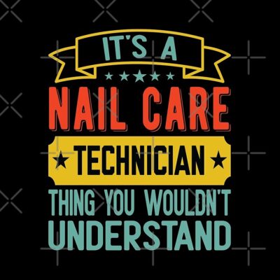 Nail Care Technician Tote Bag Official Nail Technician Merch