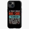 Nail Care Technician Iphone Case Official Nail Technician Merch