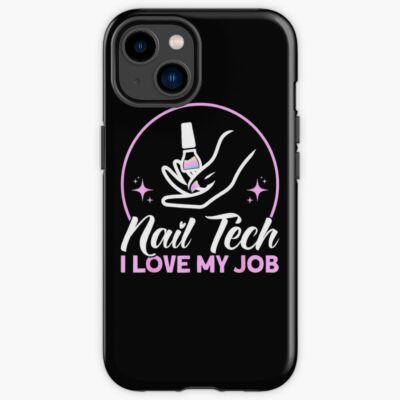 Nail Technician Quote Works Nail Polish Iphone Case Official Nail Technician Merch