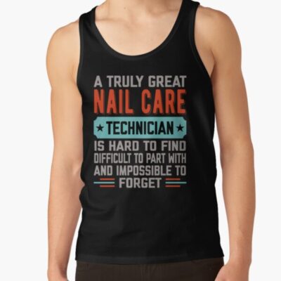 Nail Care Technician Tank Top Official Nail Technician Merch