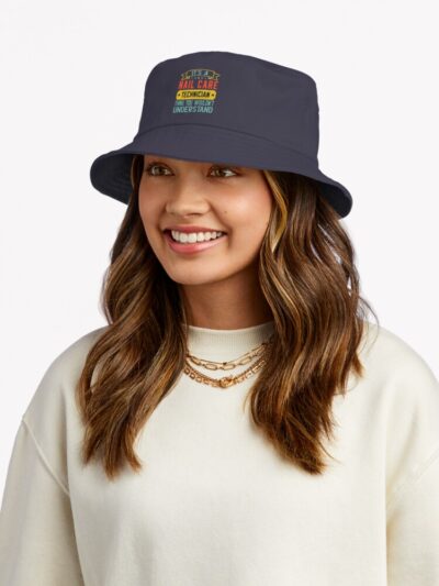 Nail Care Technician Bucket Hat Official Nail Technician Merch