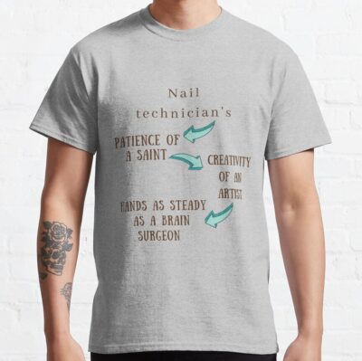 Nail Technician - Funny T-Shirt Official Nail Technician Merch