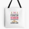 Nail Technician Awesome Looks Birthday Christmas Funny Tote Bag Official Nail Technician Merch