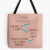 Nail Technician - Funny Tote Bag Official Nail Technician Merch