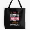 Nail Technician Awesome Looks Funny Birthday Christmas Tote Bag Official Nail Technician Merch