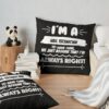 Nail Technician Job Gift For Every Nail Technician Funny Slogan Hobby Work Worker Fun Throw Pillow Official Nail Technician Merch