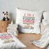 Nail Technician Awesome Looks Birthday Christmas Funny Throw Pillow Official Nail Technician Merch