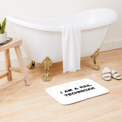 Nail Technician Bath Mat Official Nail Technician Merch