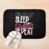 Eat Sleep Do Nails Repeat Bath Mat Official Nail Technician Merch