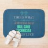 This Is What An Awesome Nail Care Technician Looks Like Bath Mat Official Nail Technician Merch