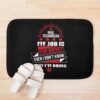 Nail Technician My Job Is Top Secret Even I Don'T Know What I'M Doing Bath Mat Official Nail Technician Merch