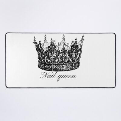 Nail Technician - Funny, Nail Queen Mouse Pad Official Nail Technician Merch