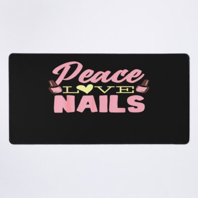 Nail Technician Nail Art Manicure Nail Salon, Nail Polish Mouse Pad Official Nail Technician Merch