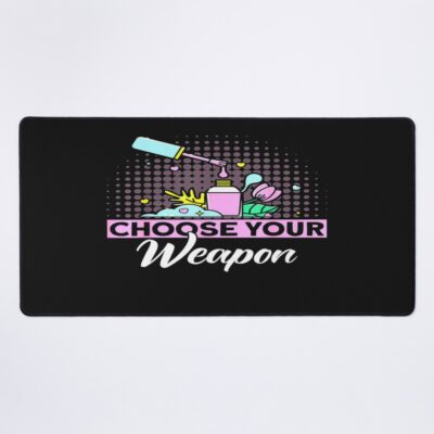 Nail Technician Quote Works Nail Polish Mouse Pad Official Nail Technician Merch