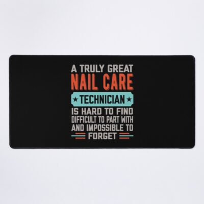 Nail Care Technician Mouse Pad Official Nail Technician Merch