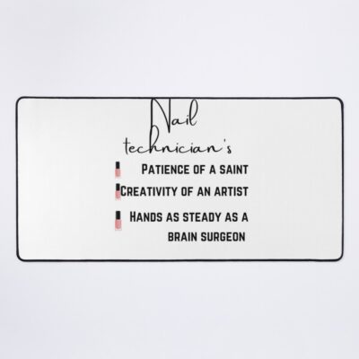 Nail Technician - Funny Mouse Pad Official Nail Technician Merch