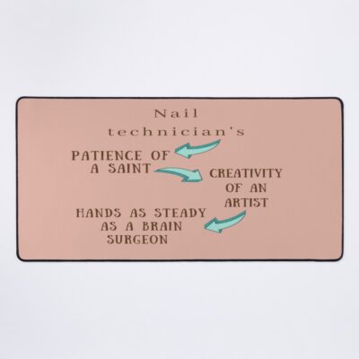 Nail Technician - Funny Mouse Pad Official Nail Technician Merch